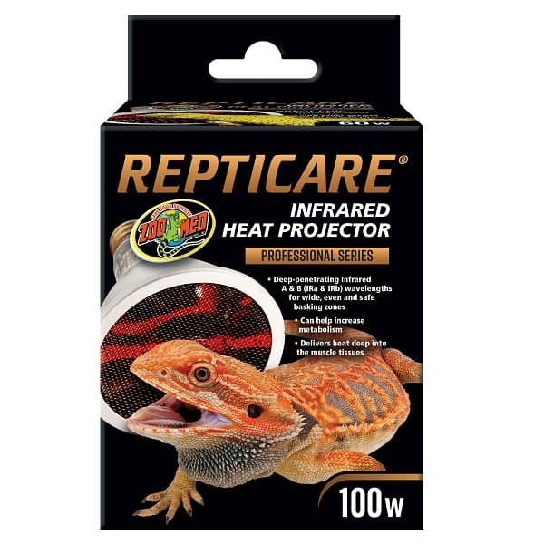 Maken Geruïneerd Emotie Zoo Med Repticare Infrared Heat Projector - Infrarood Warmtelamp Voor  Reptielen - 100W - Reptielenspullenkopen.nl